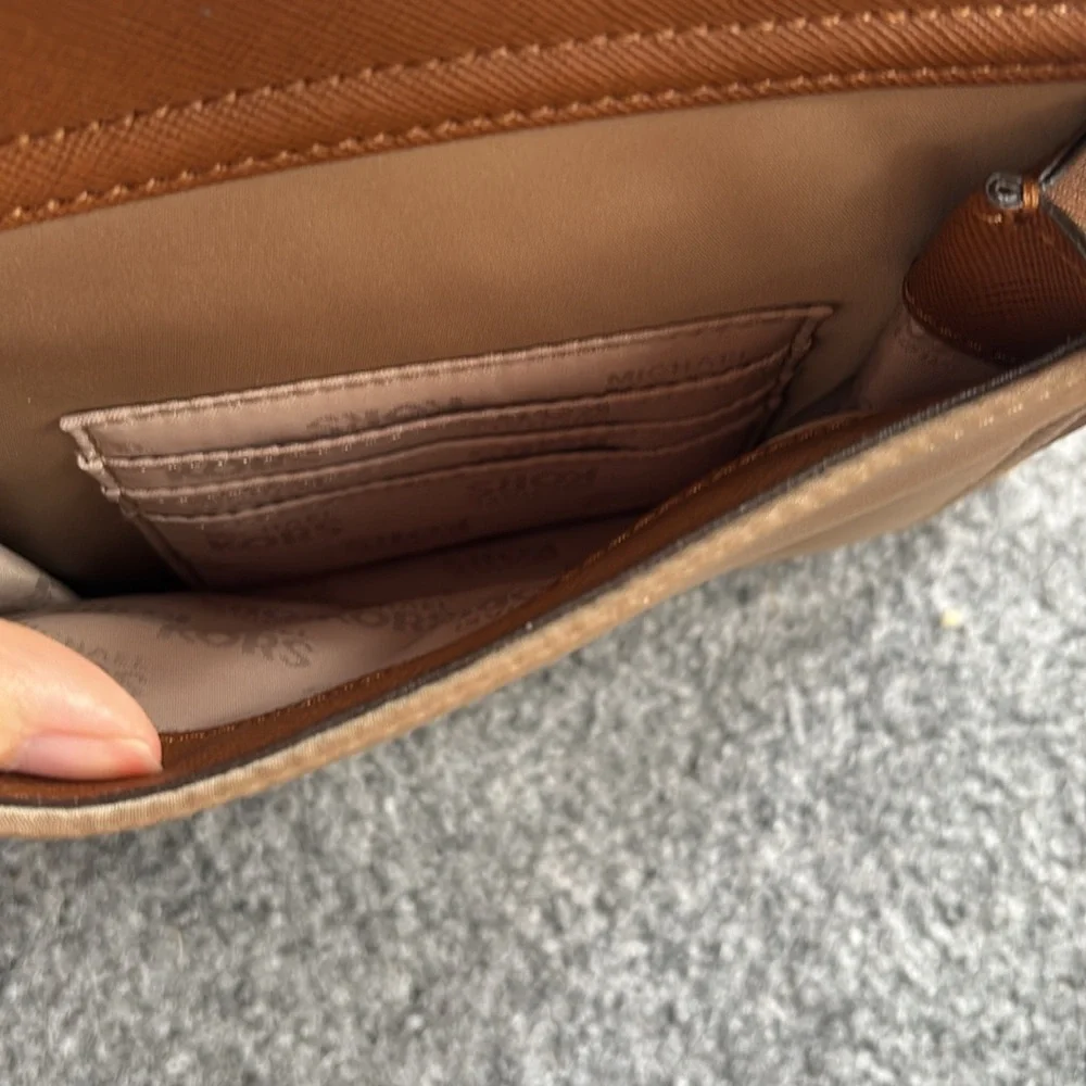 Michael Kors Tan and Brown Women's Bag
